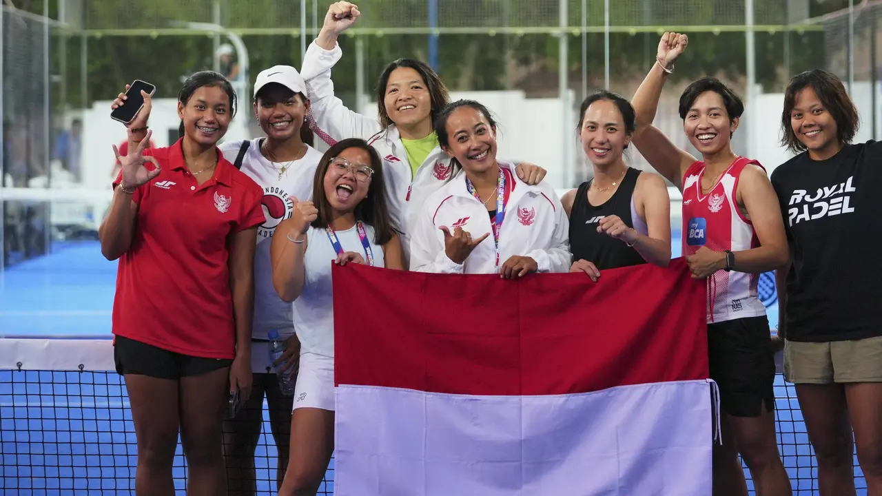 Timnas Padel Putri Indonesia