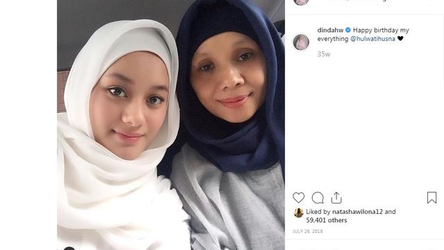 Hapus Foto - Foto Lama, Dinda Hauw Putuskan Berhijab ...