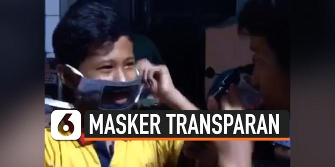 VIDEO: Inovasi Masker Transparan untuk Teman Tuli