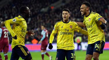 Arsenal Tekuk West Ham United 3-1