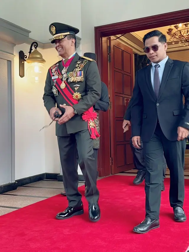 Wirang Birawa bersama Jendral Andika Perkasa.