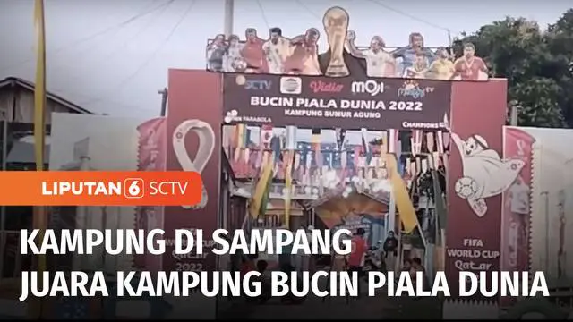 Sebuah kampung di daerah Sampang, Jawa Timur, berhasil merebut juara lomba kampung bucin Piala Dunia 2022, yang diselenggarakan Emtek Group.