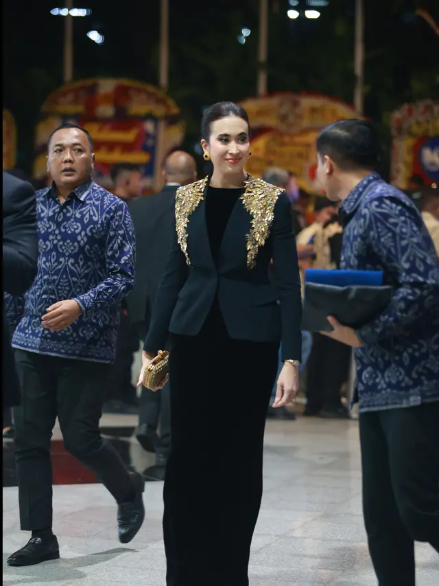 Busana Kondangan Pejabat di Ngunduh Mantu Al Ghazali dan Alyssa Daguise, dari Menpar Widi Wardhana, Annisa Pohan hingga Puan Maharani