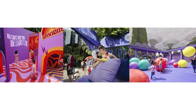 Instalasi perjalanan penemuan diri