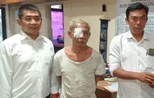 Berkaos Lusuh dan Mata Diperban, Begini Tampang Penyandera Bocah di Pospol Pejaten Village Jaksel