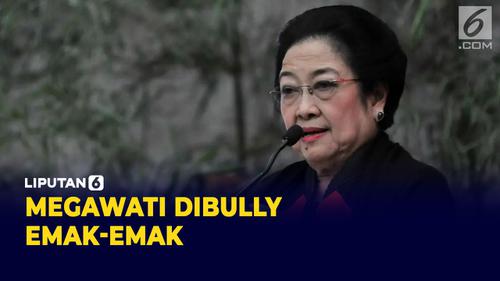 VIDEO: Megawati Dibully Emak-Emak, Dihujat Gak Bisa Masak