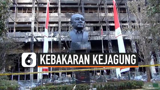 VIDEO: Kondisi Terkini Gedung Kejagung Pasca Kebakaran
