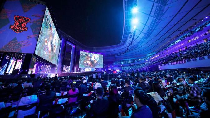 Damwon Gaming menjuari League of Legends World Championship 2020. (Doc: Zhang Lintao / Riot Games)