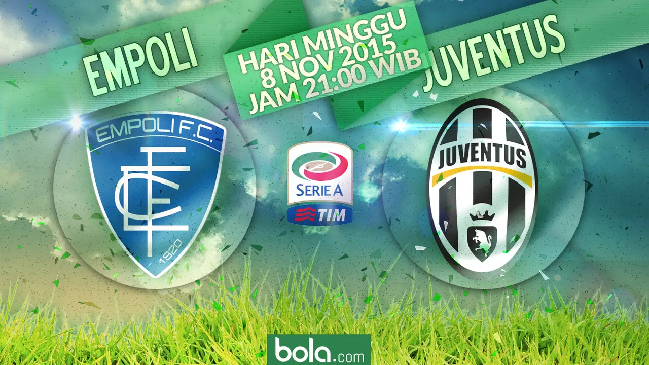 Empoli lawan Juventus.