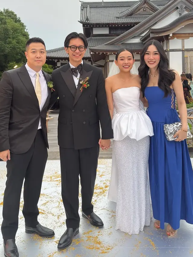 Brandon Salim dan Dhika Himawan Kembali Gelar Acara Pernikahan di Jepang. [@nathanialvita]