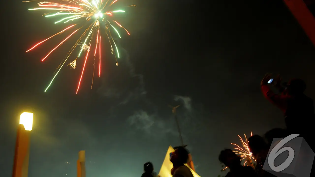 Kemeriahan Malam Tahun Baru di Ancol
