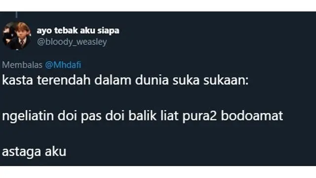 Kasta Terendah Dalam Dunia Percintaan Ala Netizen Ini Bikin Tepuk Jidat