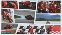 Kolase - Juara Dunia MotoGP - Pecco Bagnaia (Bola.com/Adreanus Titus)