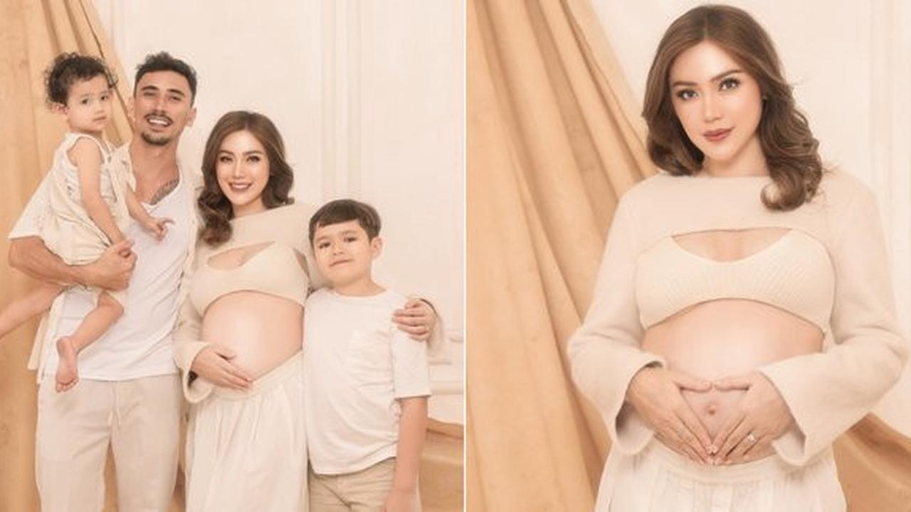 Maternity Shoot Jessica Iskandar di Kehamilan Ketiga, Cantik dan Anggun pamerkan Baby Bump