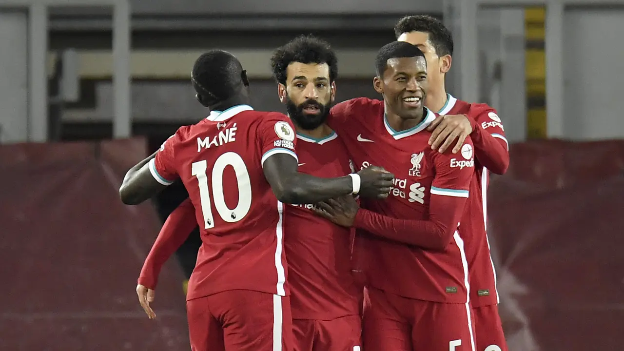 Liverpool Taklukkan Wolverhampton Wanderers 4-0