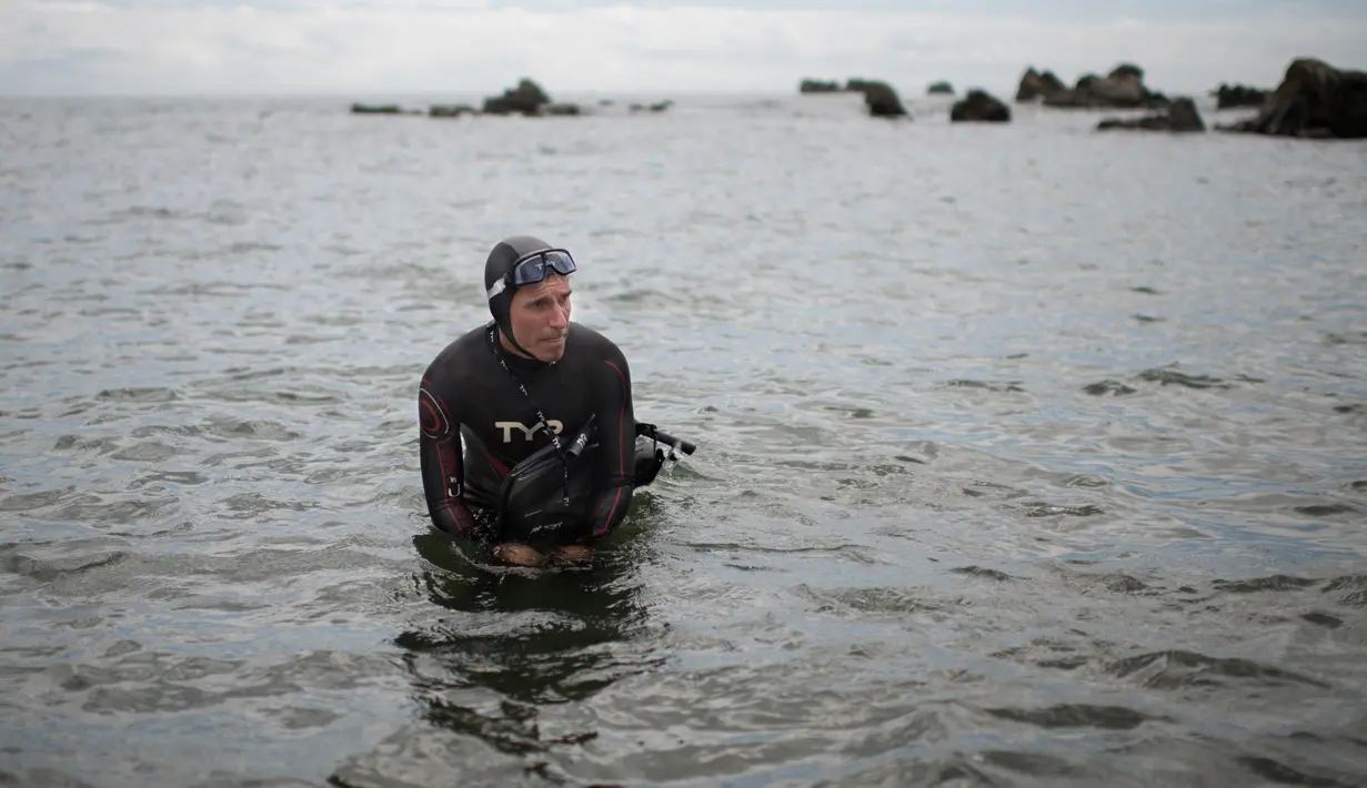 Ben Lecomte, Pria yang Berenang dari Tokyo Menuju San Fransisco