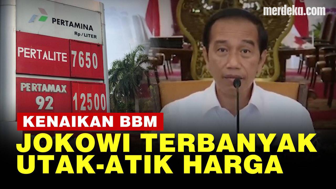 VIDEO: Sejarah Kenaikan BBM Indonesia, Jokowi Terbanyak Utak-Atik Harga