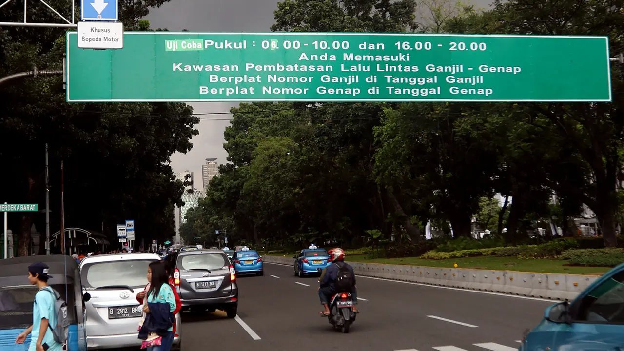 Ganjil Genap Sudirman Thamrin