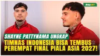 EKSKLUSIF! Shayne Pattynama Optimistis Timnas Indonesia Menembus Piala Asia 2027