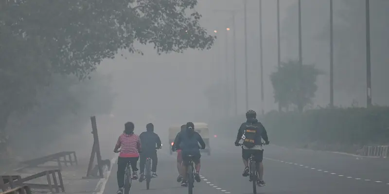 Polusi Udara di New Delhi