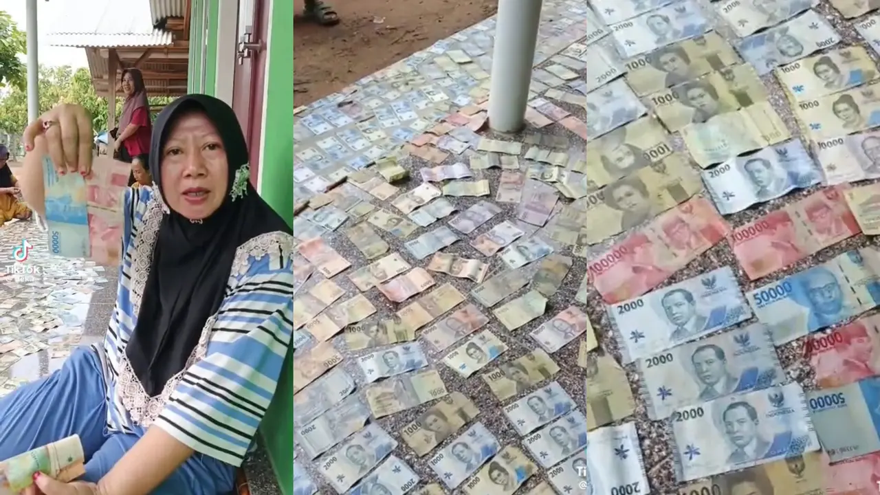 Viral! Ratusan Lembar Uang Ditemukan di Baju Nenek ODGJ yang Tewas di Irigasi Lampung Tengah