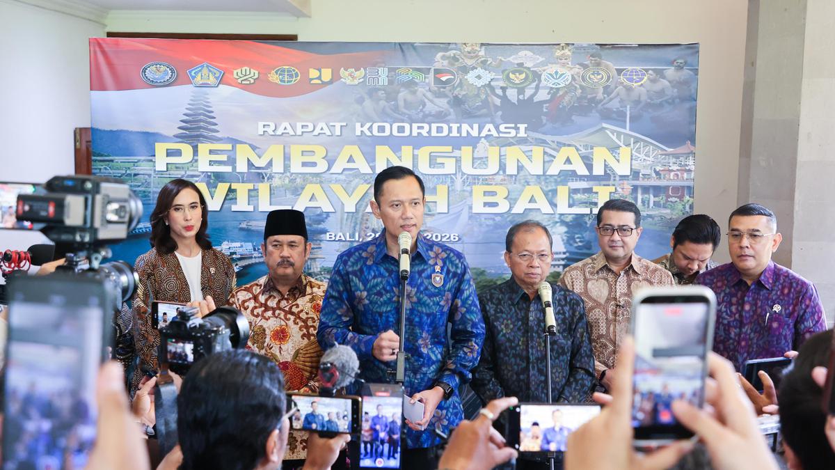 AHY Ungkap Prioritas Pengembangan Bali, Tata Ruang jadi Perhatian