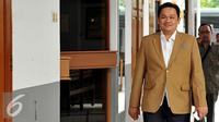 Farhat Abbas di Pengadilan Negeri Jakarta Selatan, Jumat (21/8/2015). (Liputan6.com/Panji Diksana)