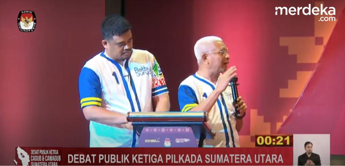 debat pilkada sumut
