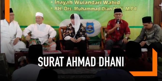 VIDEO: Terkait Surat Ahmad Dhani, Putri Gus Dur Angkat Bicara