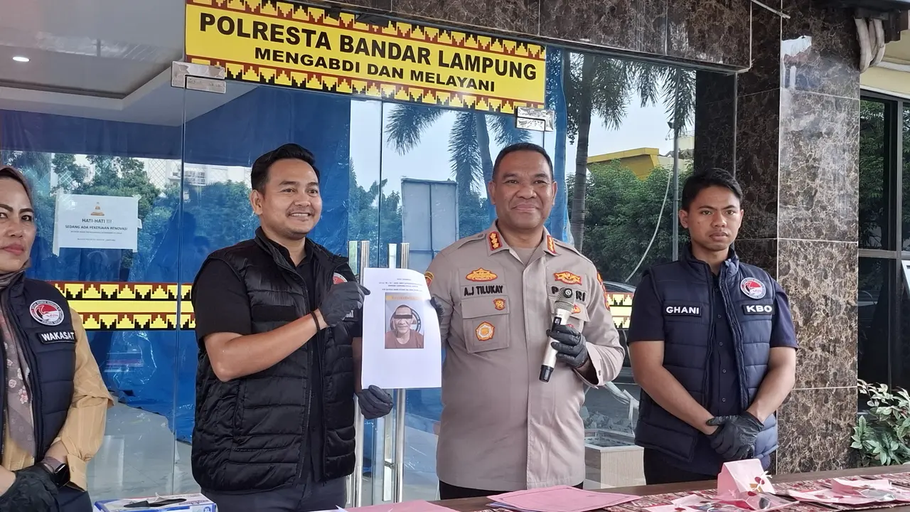 Polisi Ringkus Bandar Narkoba Asal Aceh di Bandar Lampung