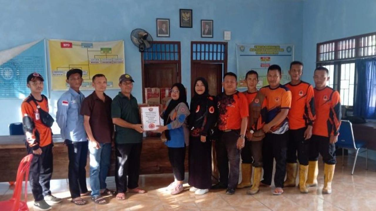 BPBD Muara Enim Salurkan Bantuan Banjir untuk Korban di Desa Embacang