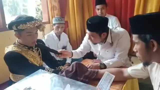 6 Momen Kocak saat Ijab Kabul, Pria ini Malah Sebut Nama Calon Mertua