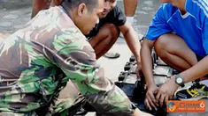 Citizen6, Cilandak: Kegiatan yang dipimpin langsung Komandan Batalyon Tank-2 Marinir Letkol Marinir Akhiyar Meideri tersebut dilaksanakan di markas Yontankfib-2 Marinir, Kesatrian Marinir Hartono Cilandak. (Pengirim: Marinir)