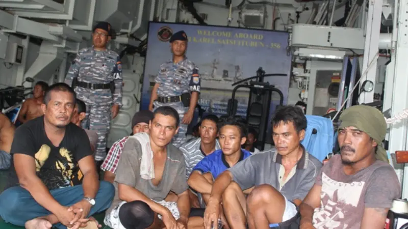 Nelayan Filipina, Penangkapan ilegal