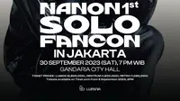 Nanon Karopat akan segera menggelar fancon di Jakarta bertajuk "Nanon 1st Solo Fancon in Jakarta" pada 30 September 2023 di Gandaria City Hall. [Foto: Istimewa]