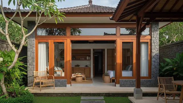9 Desain Rumah Natural Modern dengan Ventilasi Besar dan Pencahayaan Alami, Hunian Sehat