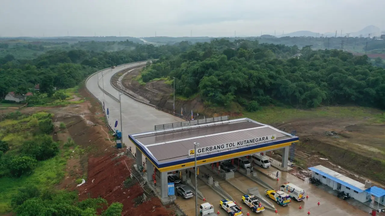 Jalan Tol Jakarta-Cikampek (Japek) II Selatan Segmen Sadang-Kutanegara sepanjang 8,5 km beroperasi secara fungsional pada periode 23 Desember 2022 hingga 3 Januari 2023. (Jasa Marga)