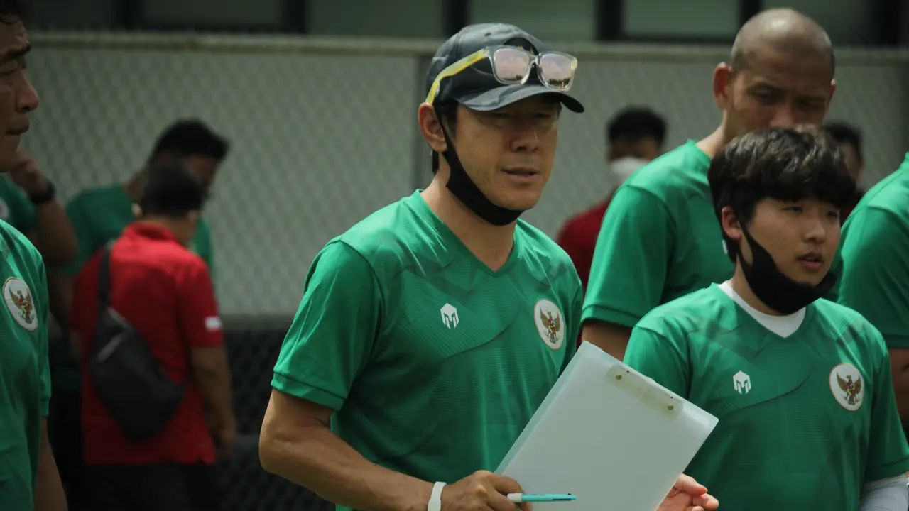 Pelatih Timnas Indonesia U-18, Shin Tae-yong.