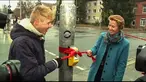 Di Jerman, anda  bisa bermain game saat menunggu lampu hijau untuk menyebrang jalan. Yang lebih menarik, anda bisa mengajak orang di seberang jalan untuk bermain.