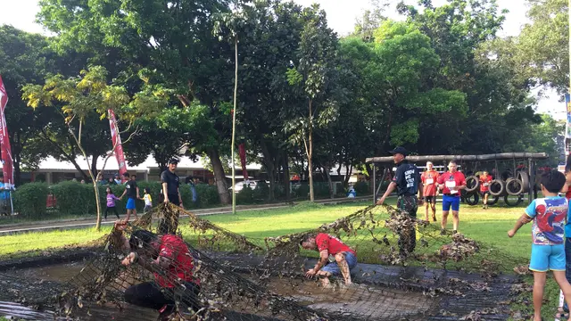 Kopassus menggelar acara lomba Komando Warriors