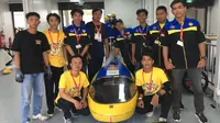 Tim Proto UM Pontianak turun di kategori prototype nomor baterai listrik Shell Eco-marathon 2023. (Liputan6.com/Harley Ikhsan)