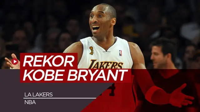 VIDEO: 10 Rekor Kobe Bryant di NBA Bersama Los Angeles Lakers