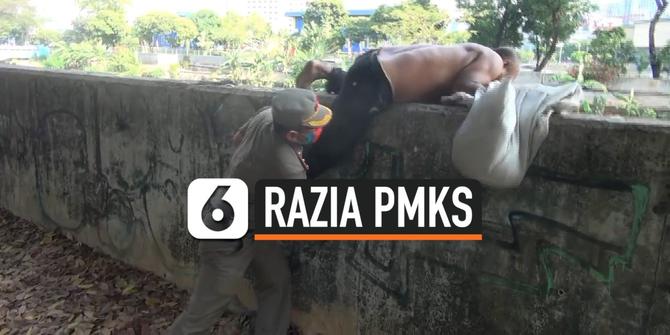 VIDEO: Razia PMKS. Petugas Kejar-kejaran dengan Pemulung