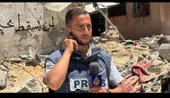 Jurnalis Al Jazeera Anas al-Sharif tewas bersama empat rekannya dalam serangan Israel pada&nbsp;Minggu (10/8/2025) malam di luar gerbang utama Rumah Sakit al-Shifa, Gaza. (Dok. X/Anas Al-Sharif)