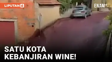 Heboh! Kota Kecil di Portugal Kebanjiran Wine dari Tangki Pabrik yang Meledak