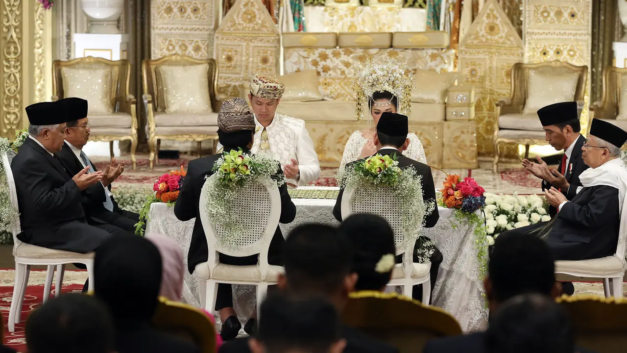 Presiden Jokowi dan Wapres Jusuf Kalla Jadi Saksi Nikah Putri OSO