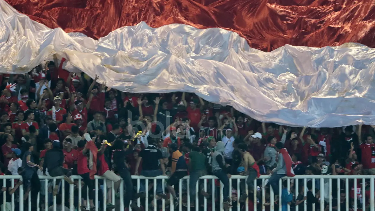 Suporter Timnas, Fans Indonesia, Bola.com, AFF, Timnas Indonesia