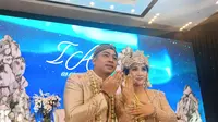 Musisi Ade Govinda dan Indi Arisa resmi menikah (M/Althaf Jauhar/Liputan6.com)