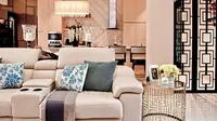 Desain Interior Rumah Eklektik Modern dengan Sentuhan Oriental