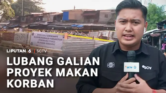 Lubang Galian Proyek Makan Korban, Balita Tewas Terperosok